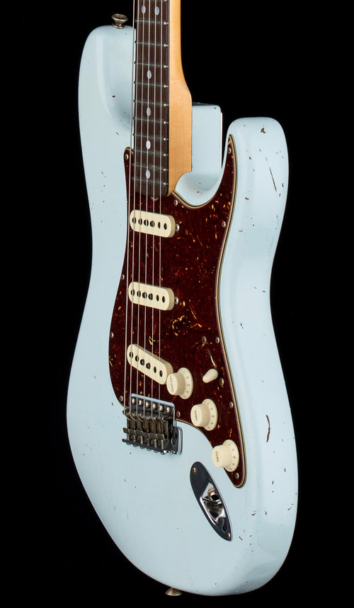 Fender Custom Shop Dennis Galuszka Masterbuilt Empire 67 Stratocaster Journeyman Relic Brazilian RW FB - Sonic Blue #25588