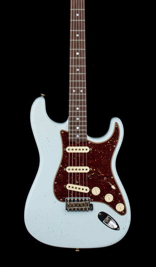 Fender Custom Shop Dennis Galuszka Masterbuilt Empire 67 Stratocaster Journeyman Relic Brazilian RW FB - Sonic Blue #25588