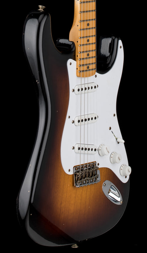 Fender Custom Shop Limited Edition 70th Anniversary 1954 Stratocaster Journeyman Relic - Wide Fade 2 Tone Sunburst #4536