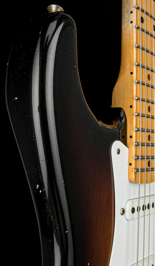 Fender Custom Shop Limited Edition 70th Anniversary 1954 Stratocaster Journeyman Relic - Wide Fade 2 Tone Sunburst #4536