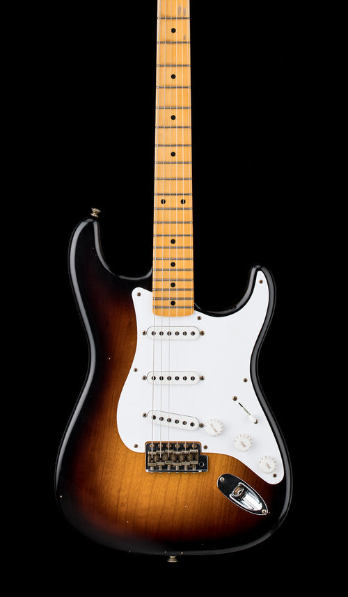 Fender Custom Shop Limited Edition 70th Anniversary 1954 Stratocaster Journeyman Relic - Wide Fade 2 Tone Sunburst #4536