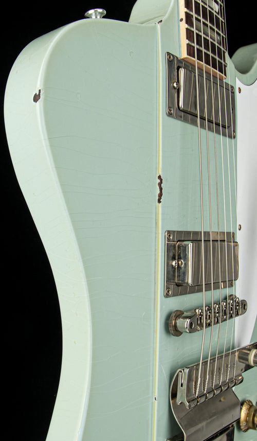 Gibson Custom Shop 1963 Firebird V with Maestro Vibrola - Murphy Lab Heavy Aged Antique Frost Blue #01933