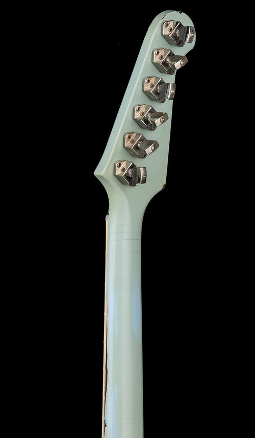 Gibson Custom Shop 1963 Firebird V with Maestro Vibrola - Murphy Lab Heavy Aged Antique Frost Blue #01933