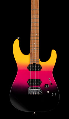 Used Charvel Pro Mod DK-24 HH - Malibu Sunset #01062 with Gig-Bag