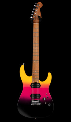 Used Charvel Pro Mod DK-24 HH - Malibu Sunset #01062 with Gig-Bag