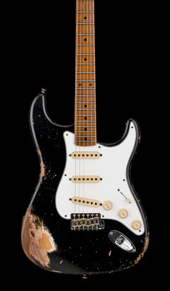 Fender Custom Shop Empire 59 Transition Stratocaster Heavy Relic - Faded Aged Black #18655