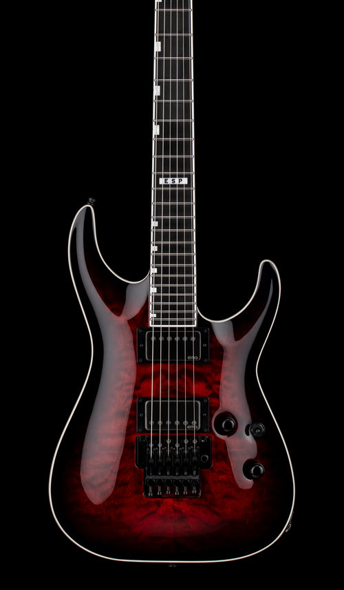 ESP E-II Horizon FR-II - See Thru Black Cherry Sunburst #ES2141243 (Factory Demonstration Model)