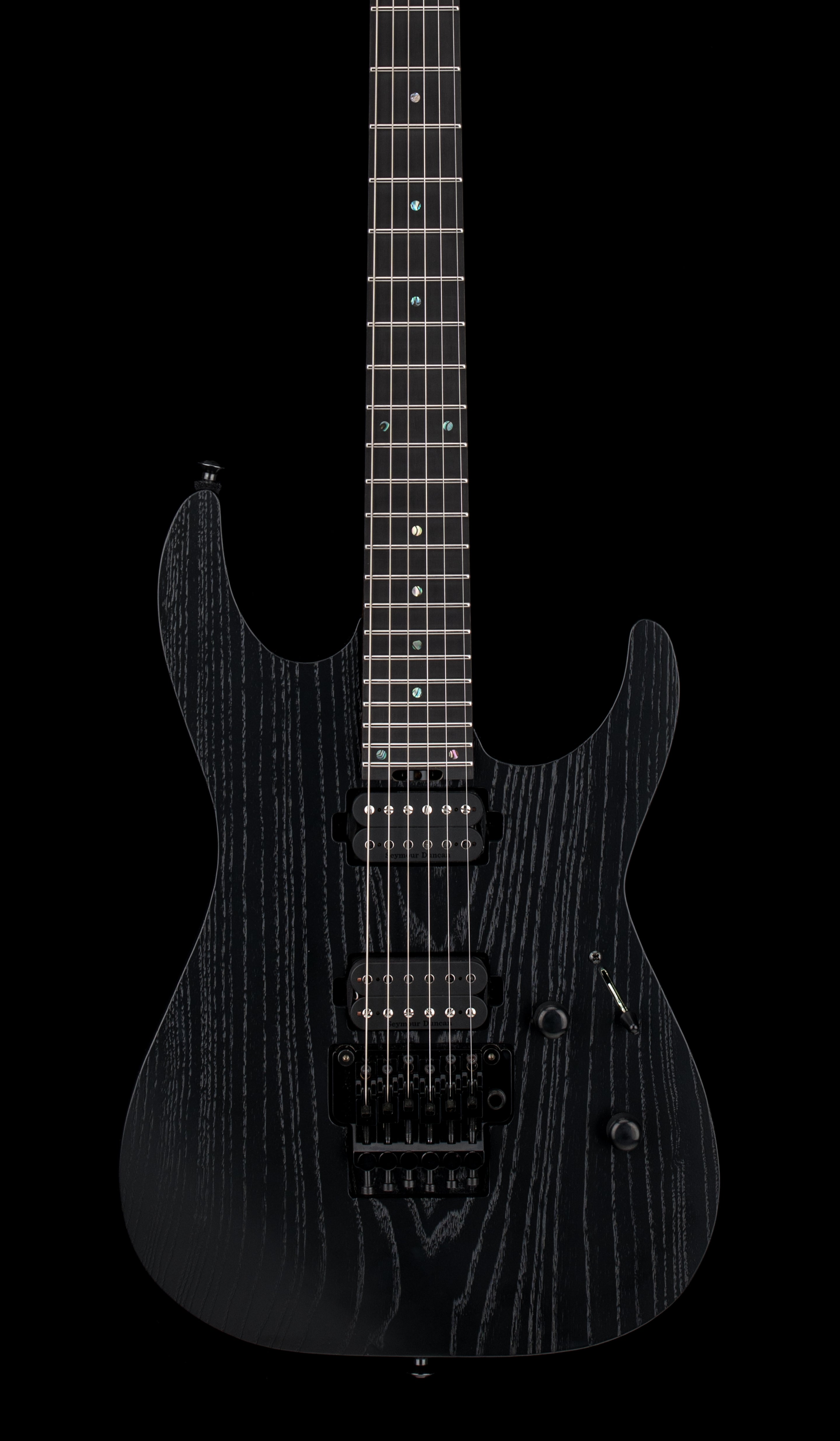 ESP M-II FR USA Open Grain - Black – Empire Music