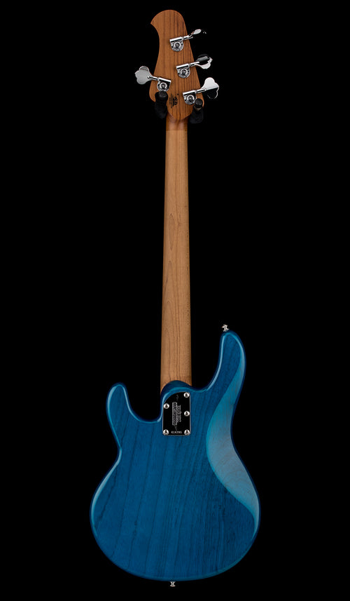 Ernie Ball Music Man Short Scale StingRay Bass - Translucent Blue #14705
