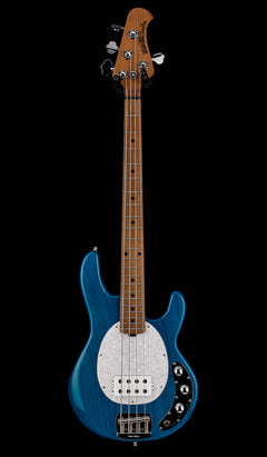 Ernie Ball Music Man Short Scale StingRay Bass - Translucent Blue #14705