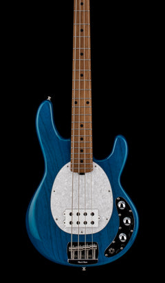 Ernie Ball Music Man Short Scale StingRay Bass - Translucent Blue #14705