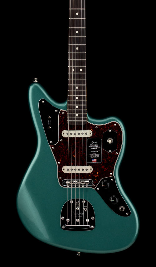 Fender American Professional Classic Jaguar - Faded Sherwood Green Metallic #27112