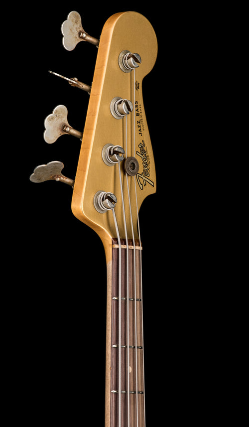 Fender Custom Shop 1963 Jazz Bass Journeyman Relic - Aged Aztec Gold #91514