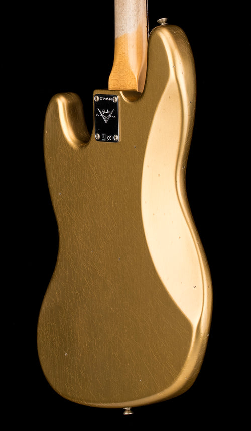 Fender Custom Shop 1963 Jazz Bass Journeyman Relic - Aged Aztec Gold #91514