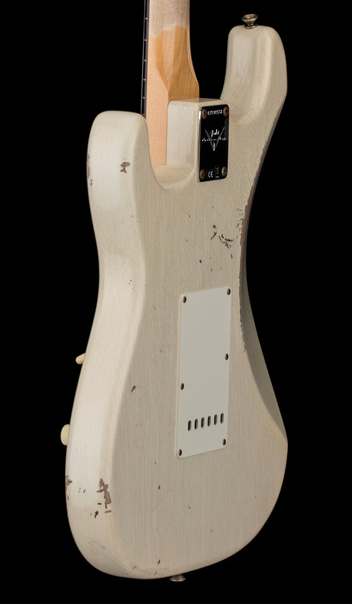 Fender Custom Shop 1962 Stratocaster Relic - Aged Olympic White #91558
