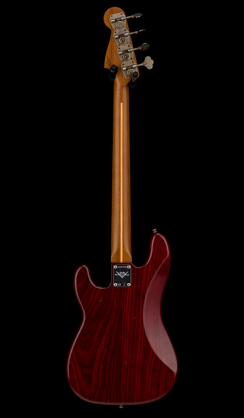 Fender Custom Shop Empire '58 Precision Bass Journeyman Relic - Aged Crimson Transparent #87935