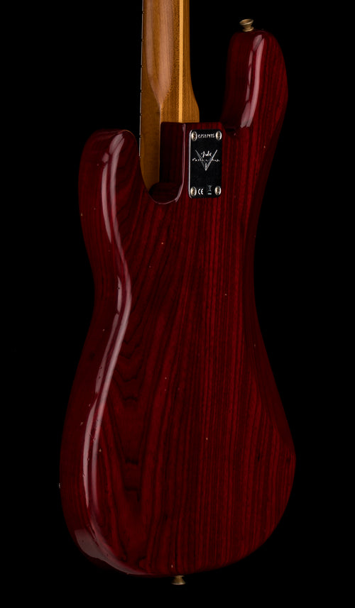 Fender Custom Shop Empire '58 Precision Bass Journeyman Relic - Aged Crimson Transparent #87935