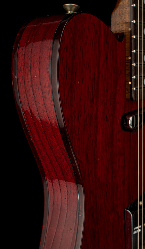 Fender Custom Shop Limited Edition Telecaster Custom Journeyman Relic - Aged Crimson Transparent #91563