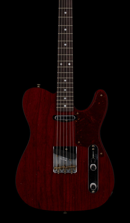 Fender Custom Shop Limited Edition Telecaster Custom Journeyman Relic - Aged Crimson Transparent #91563