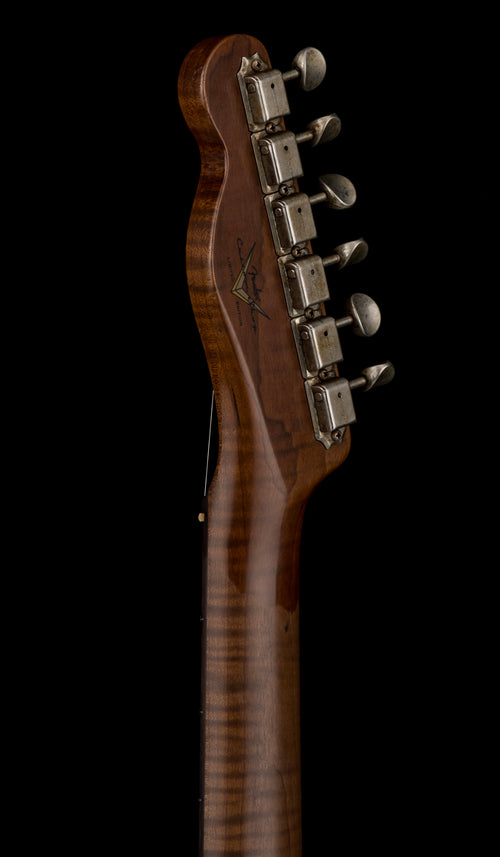 Fender Custom Shop Limited Edition Telecaster Custom Journeyman Relic - Aged Crimson Transparent #91563