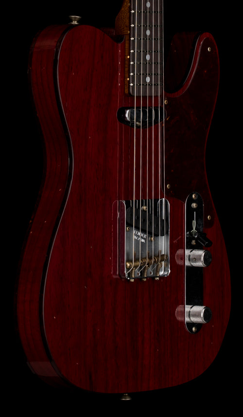 Fender Custom Shop Limited Edition Telecaster Custom Journeyman Relic - Aged Crimson Transparent #91563