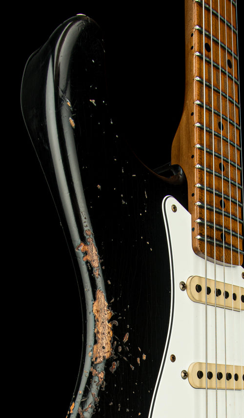 Fender Custom Shop Empire 59 Transition Stratocaster Heavy Relic - Faded Aged Black #18655