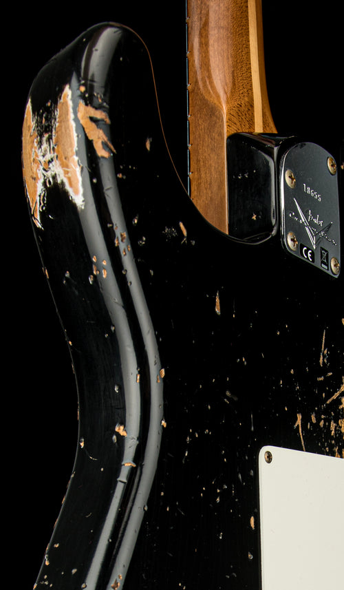 Fender Custom Shop Empire 59 Transition Stratocaster Heavy Relic - Faded Aged Black #18655