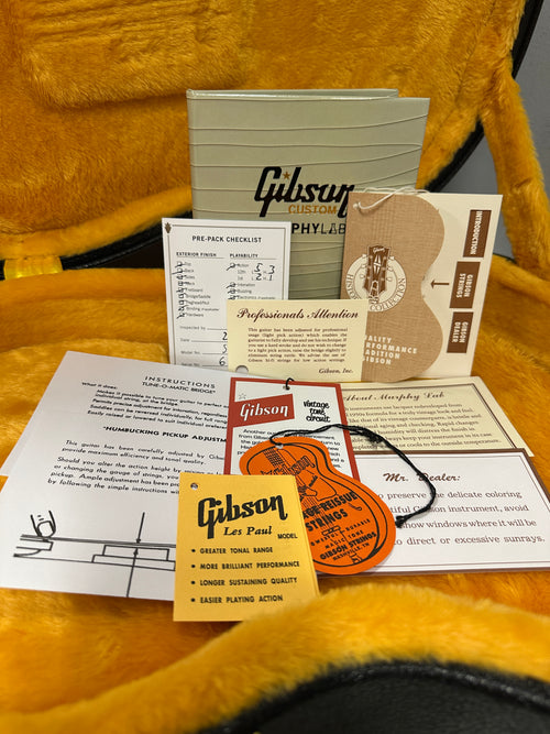 Gibson Custom Shop M2M 1961 SG Standard Striped Murphy Lab Heavy Aged - Olive Drab #00321