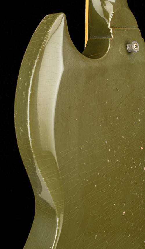 Gibson Custom Shop M2M 1961 SG Standard Striped Murphy Lab Heavy Aged - Olive Drab #00321