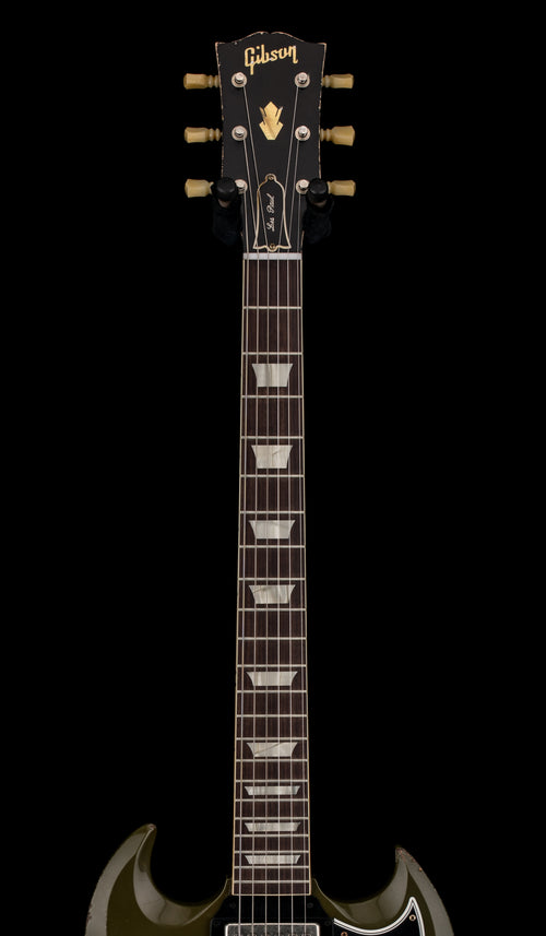 Gibson Custom Shop M2M 1961 SG Standard Striped Murphy Lab Heavy Aged - Olive Drab #00321