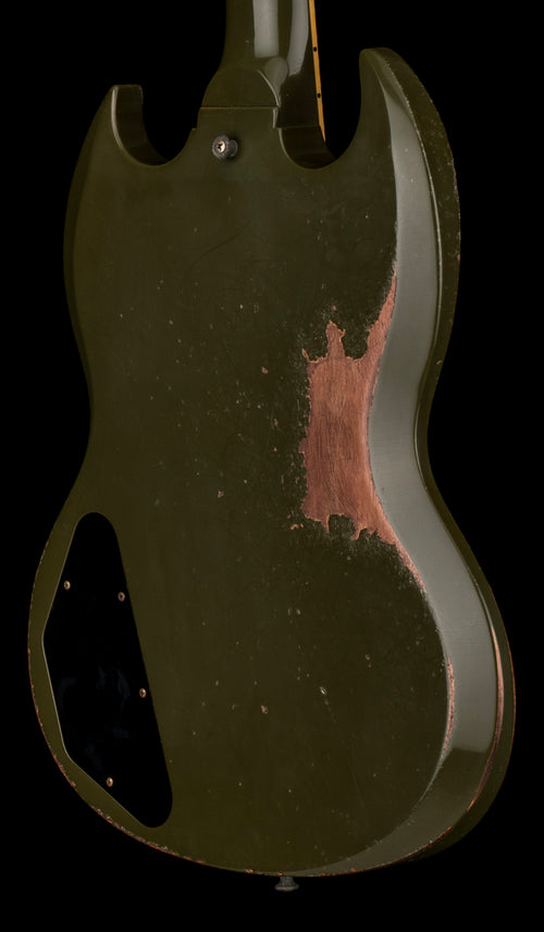 Gibson Custom Shop M2M 1961 SG Standard Striped Murphy Lab Heavy Aged - Olive Drab #00321