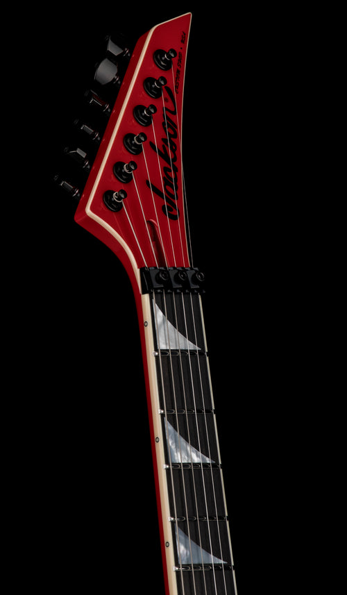 Jackson Custom Shop Korina King V 2H FR - Ferrari Red #11449 (Empire Music Spec)