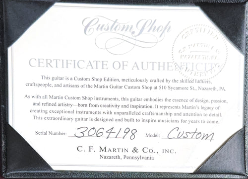 Martin Custom Shop D-28 Style Guatemalan Rosewood #64198 (Empire Music Spec)