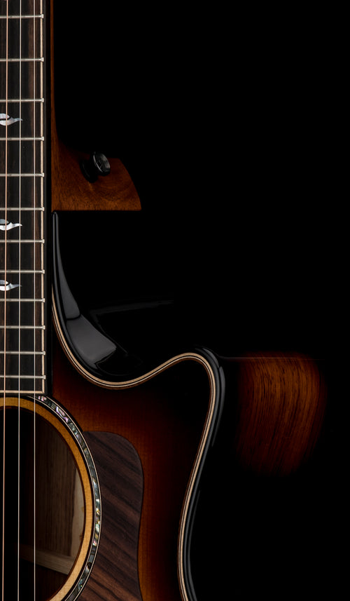 Taylor Next Generation Builder's Edition 814ce Adirondack Spruce - Shaded Edge Burst #06038