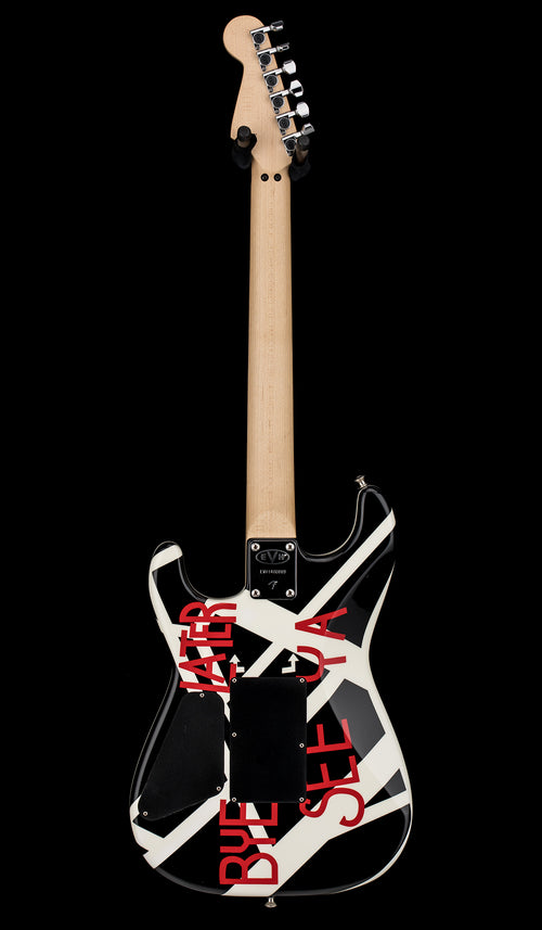 Used EVH Striped Series Circles (2014) - Black and White Crop Circles #00889