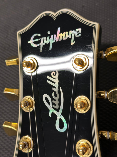 Used Epiphone B.B. King Lucille (2023) - Ebony #11669 with Gig Bag