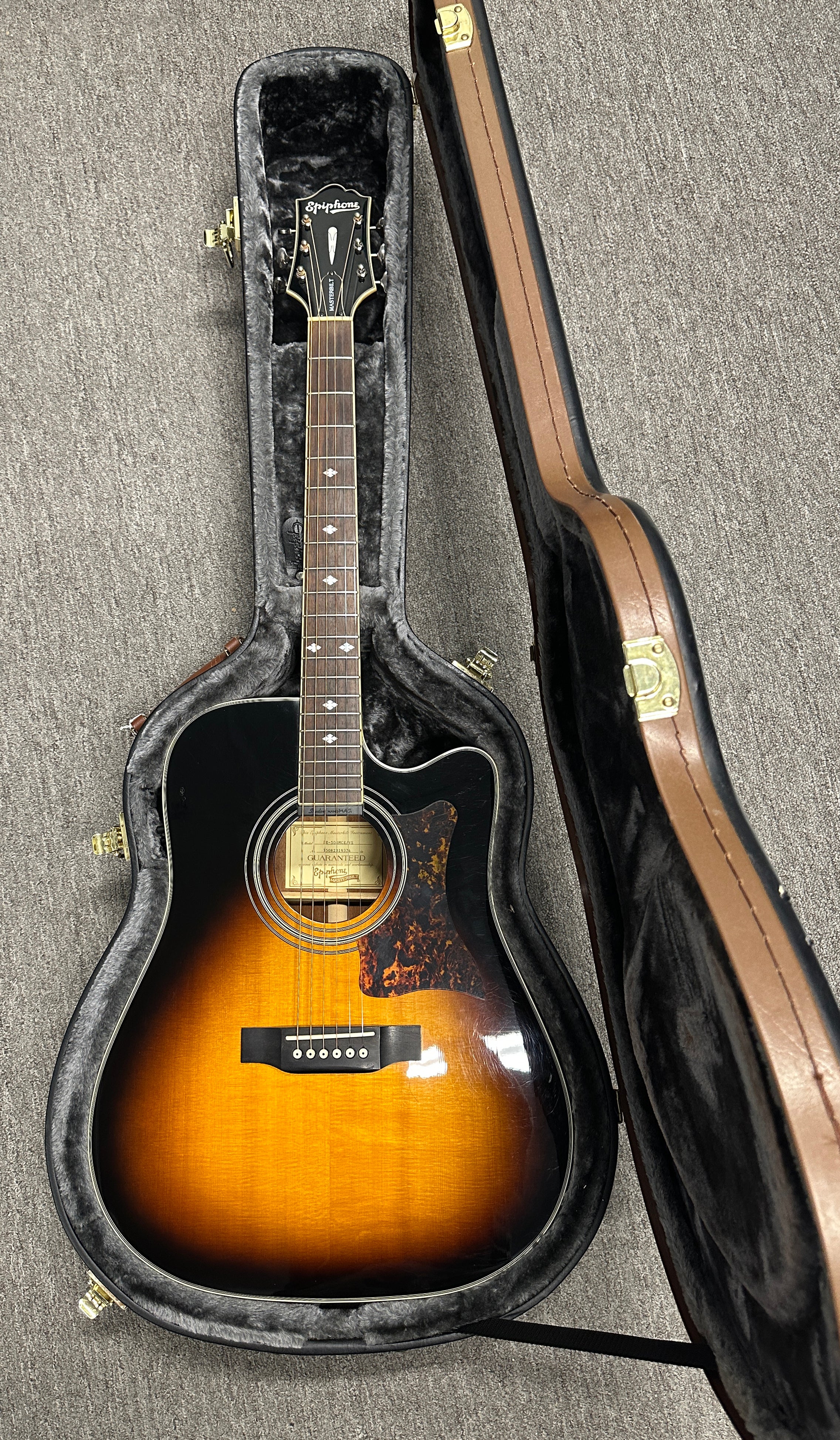 Used Epiphone Masterbilt DR-500MCE (2015) - Vintage Sunburst