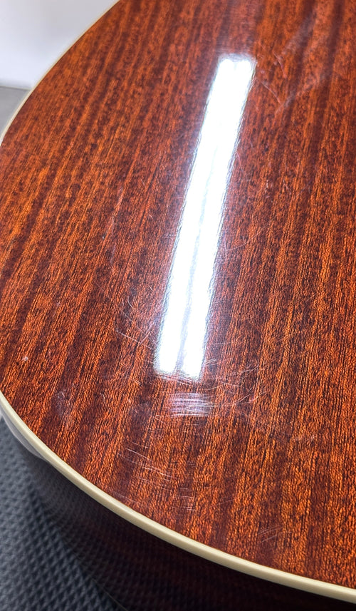 Used Epiphone Masterbilt DR-500MCE (2015) - Vintage Sunburst #19374 with Hard Case