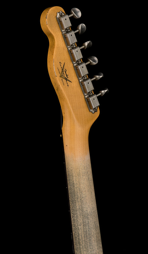 Used Fender Custom Shop LTD 1961 Telecaster Relic (2023) - Aged Silver Sparkle #71167 with Original Hard Case