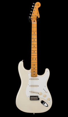 Used Fender Lincoln Brewster Stratocaster (2025) - Olympic Pearl #01342 with Original Hard Case