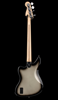 Used Fender Troy Sander Jaguar Bass (2013) - Silverburst #733364 with Original Gig Bag