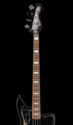 Used Fender Troy Sander Jaguar Bass (2013) - Silverburst #733364 with Original Gig Bag