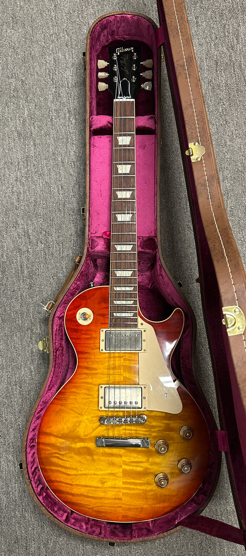 Used Gibson Custom Shop 1959 Les Paul Standard Reissue (2013) - Washed Cherry VOS #93196 with Original Hard Case