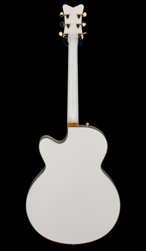 Used Gretsch G5022CWFE Rancher Falcon Jumbo - White #13606 with Hard Case