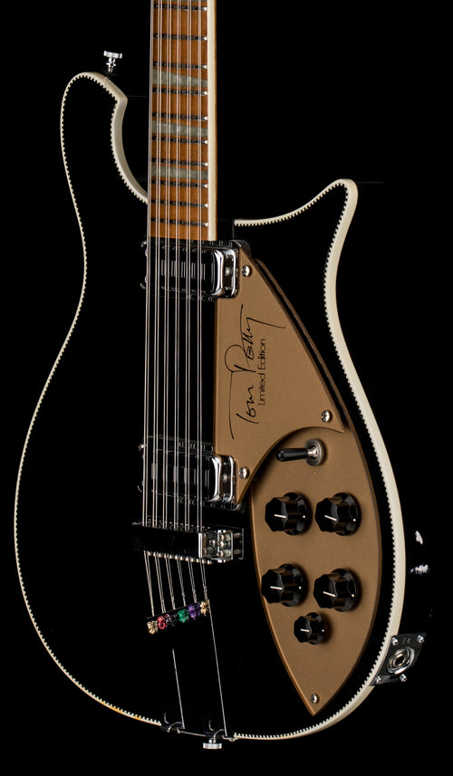 Used Rickenbacker Limited Edition Tom Petty 660/12TP (1997) - Jetglo #E48008 with Original Hard Case