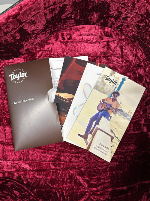 Used Taylor Custom Shop Grand Symphony Lutz Spruce/"Queen's Walnut" #24115 with Original Hard Case