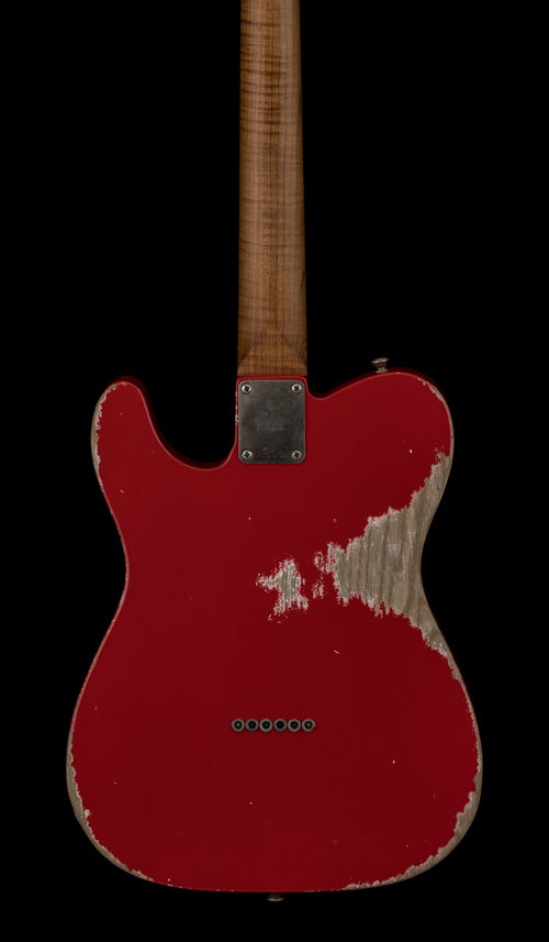 Used Xotic Guitars Custom XTC-1 Super Heavy Aging (2023) - Fiesta Red #2866 with Original Hard Case