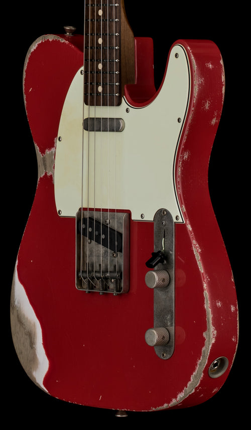 Used Xotic Guitars Custom XTC-1 Super Heavy Aging (2023) - Fiesta Red #2866 with Original Hard Case