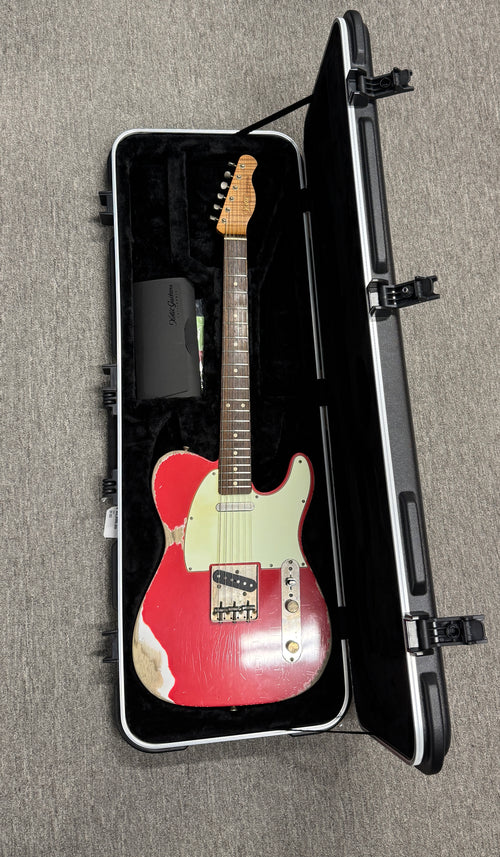 Used Xotic Guitars Custom XTC-1 Super Heavy Aging (2023) - Fiesta Red #2866 with Original Hard Case