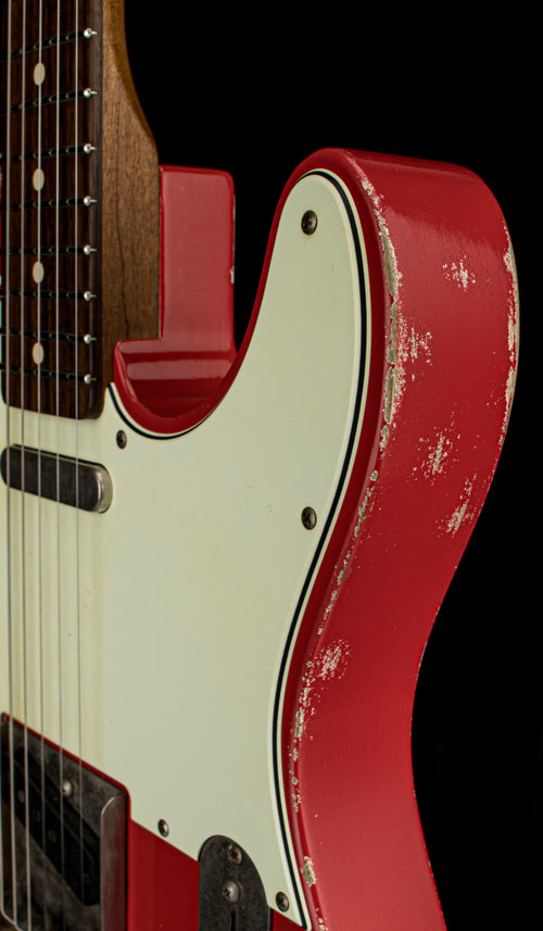 Used Xotic Guitars Custom XTC-1 Super Heavy Aging (2023) - Fiesta Red #2866 with Original Hard Case